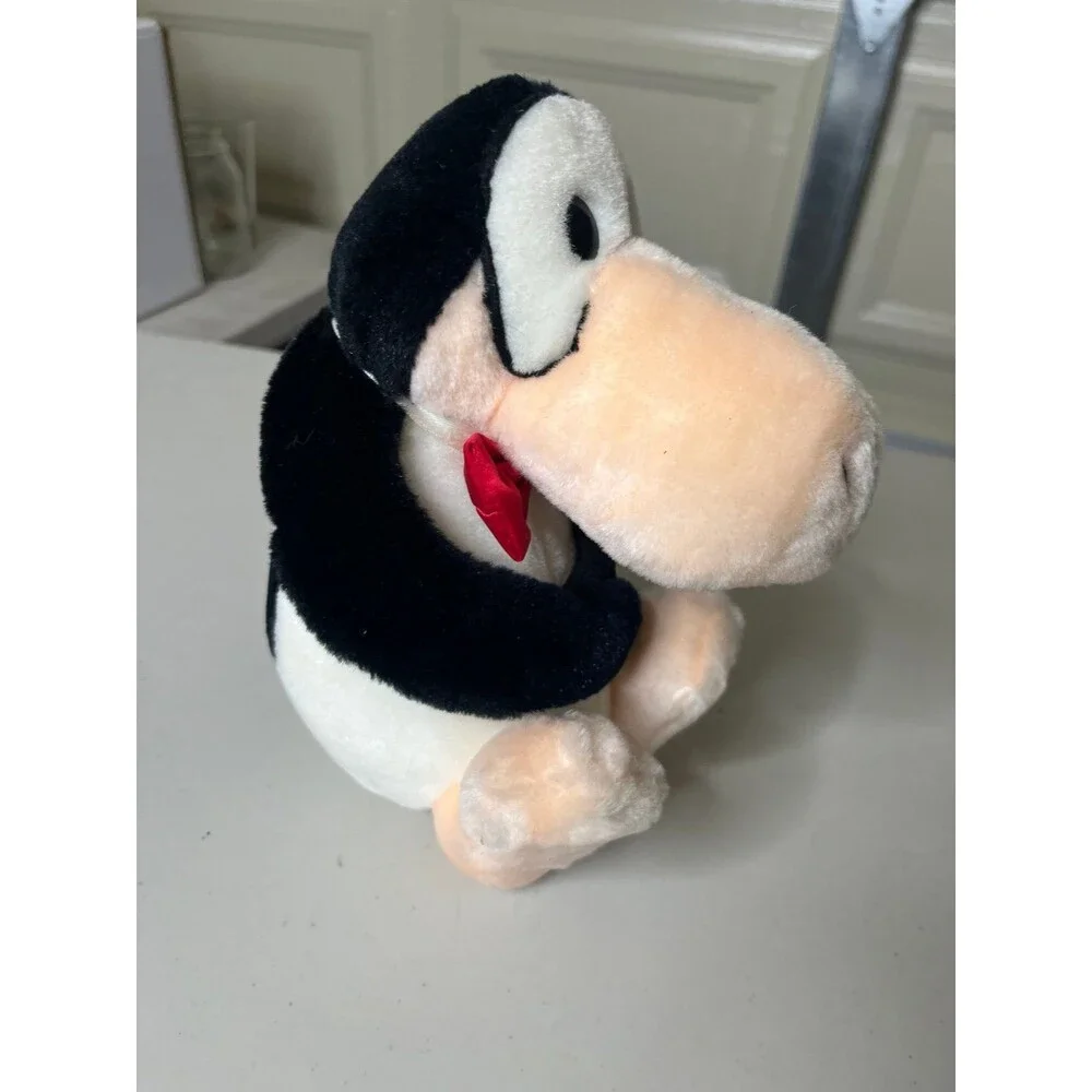 Vintage 1985 Dakin Opus the Penguin Plush 8in